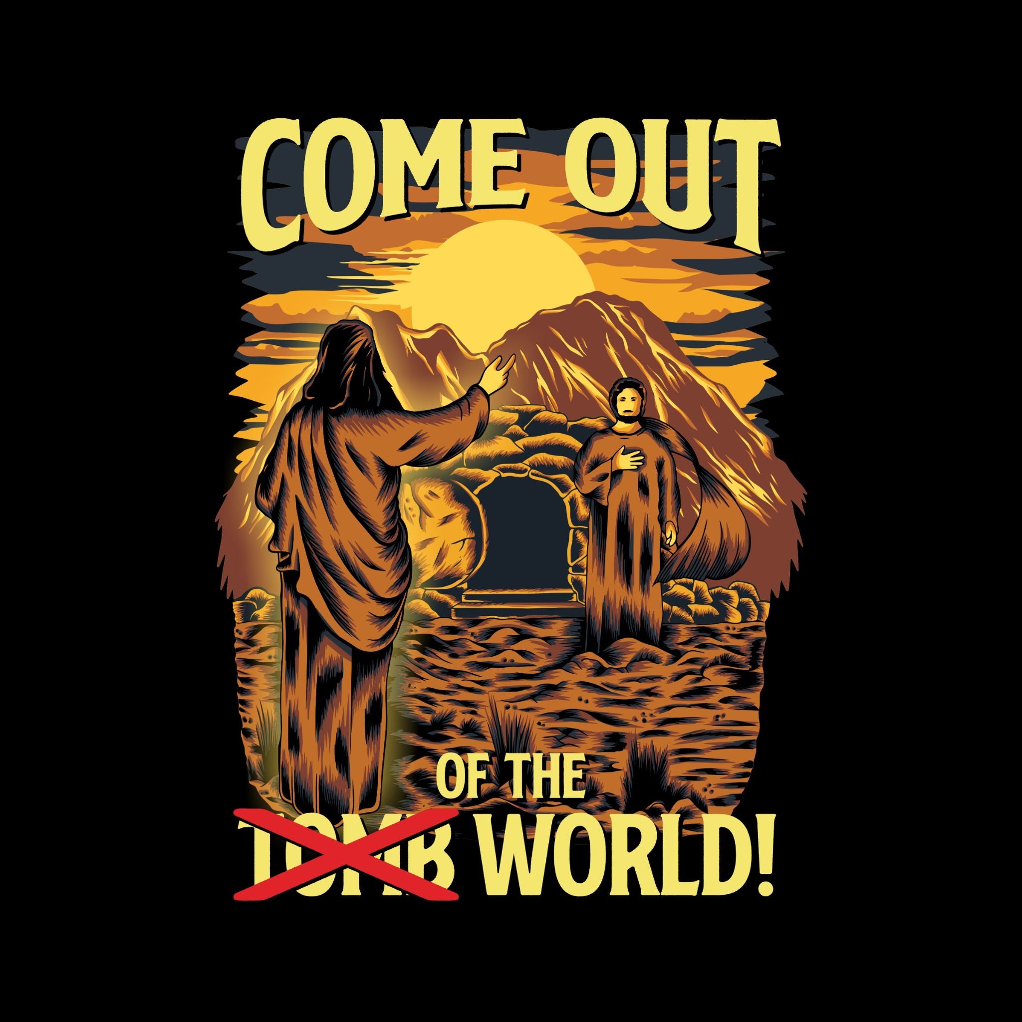 COME OUT OF THE WORLD HOODIE